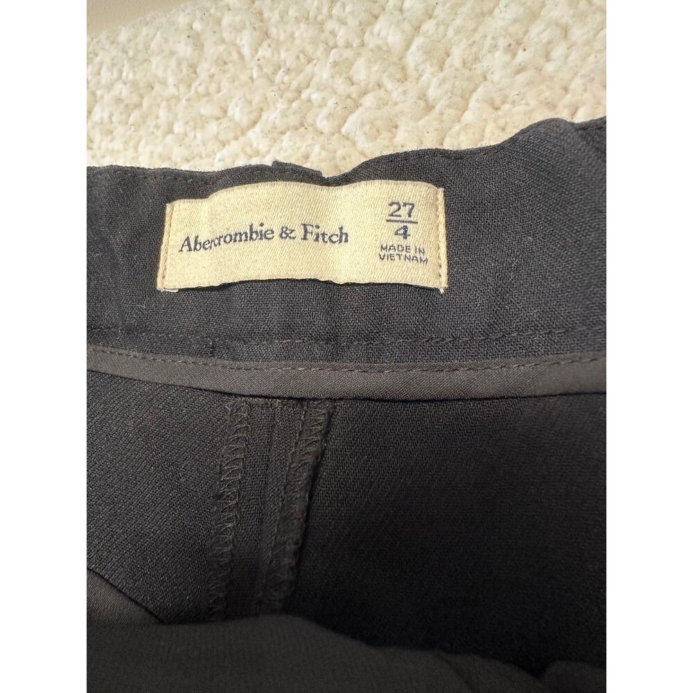 Abercrombie & Fitch Womens Sloane Low Rise Tailored Wide Leg Pants Size 27 - Picture 3 of 8
